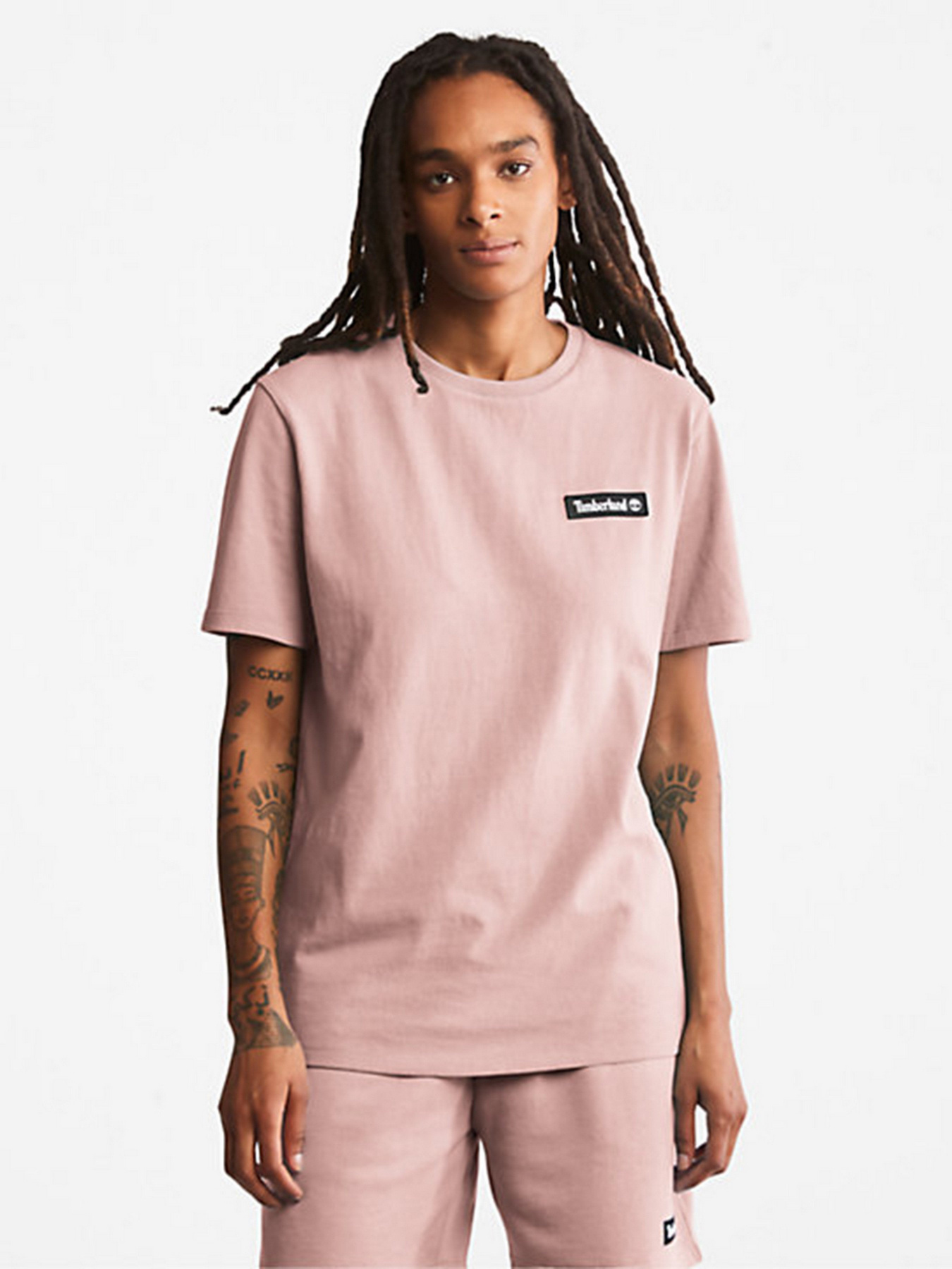 Футболка Timberland Heavyweight Badge модель TB0A26S7662 Фото