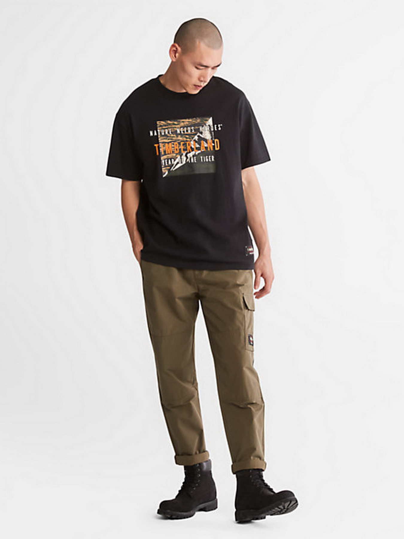 Футболка Timberland Lunar New Year Relaxed-Fit модель TB0A27GE001 Фото