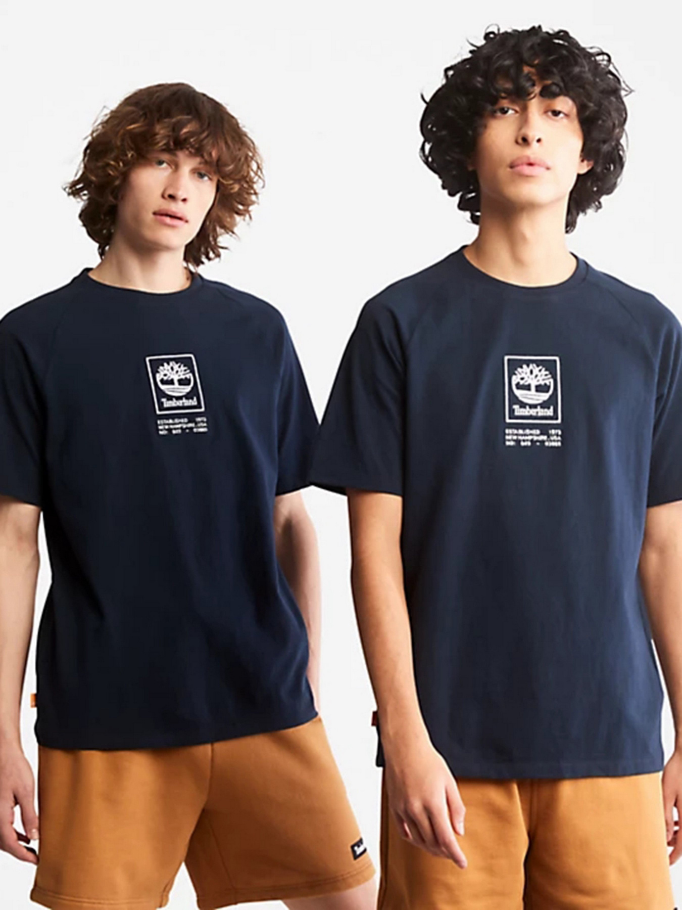 Футболка Timberland Stacked Logo for All Gender модель TB0A2DVY433 Фото