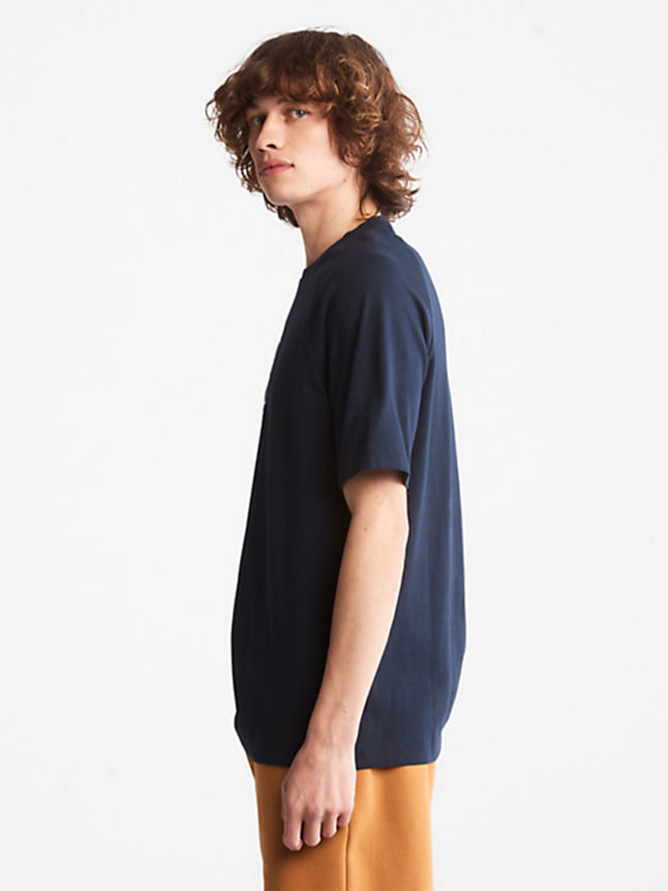 Футболка Timberland Stacked Logo for All Gender модель TB0A2DVY433 Фото