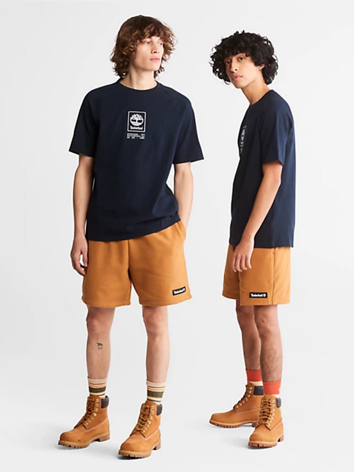 Футболка Timberland Stacked Logo for All Gender модель TB0A2DVY433 Фото