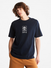 Футболка Timberland Stacked Logo for All Gender модель TB0A2DVY433 Фото