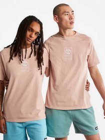 Футболки и поло Timberland Stacked Logo for All Gender модель TB0A2DVY662 Фото