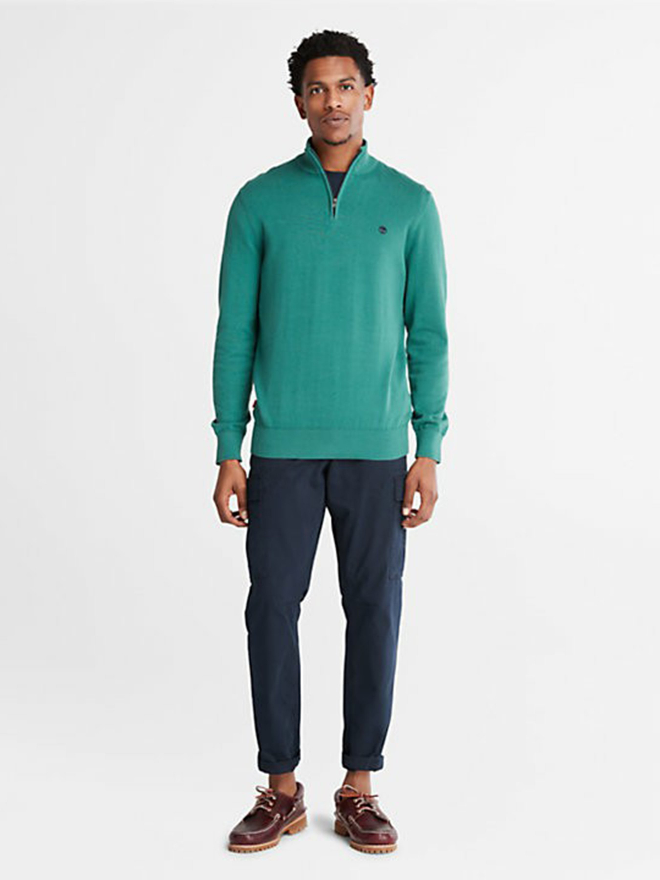 Джемпер Timberland Williams River Zip-Neck модель TB0A2BMXCY4 Фото