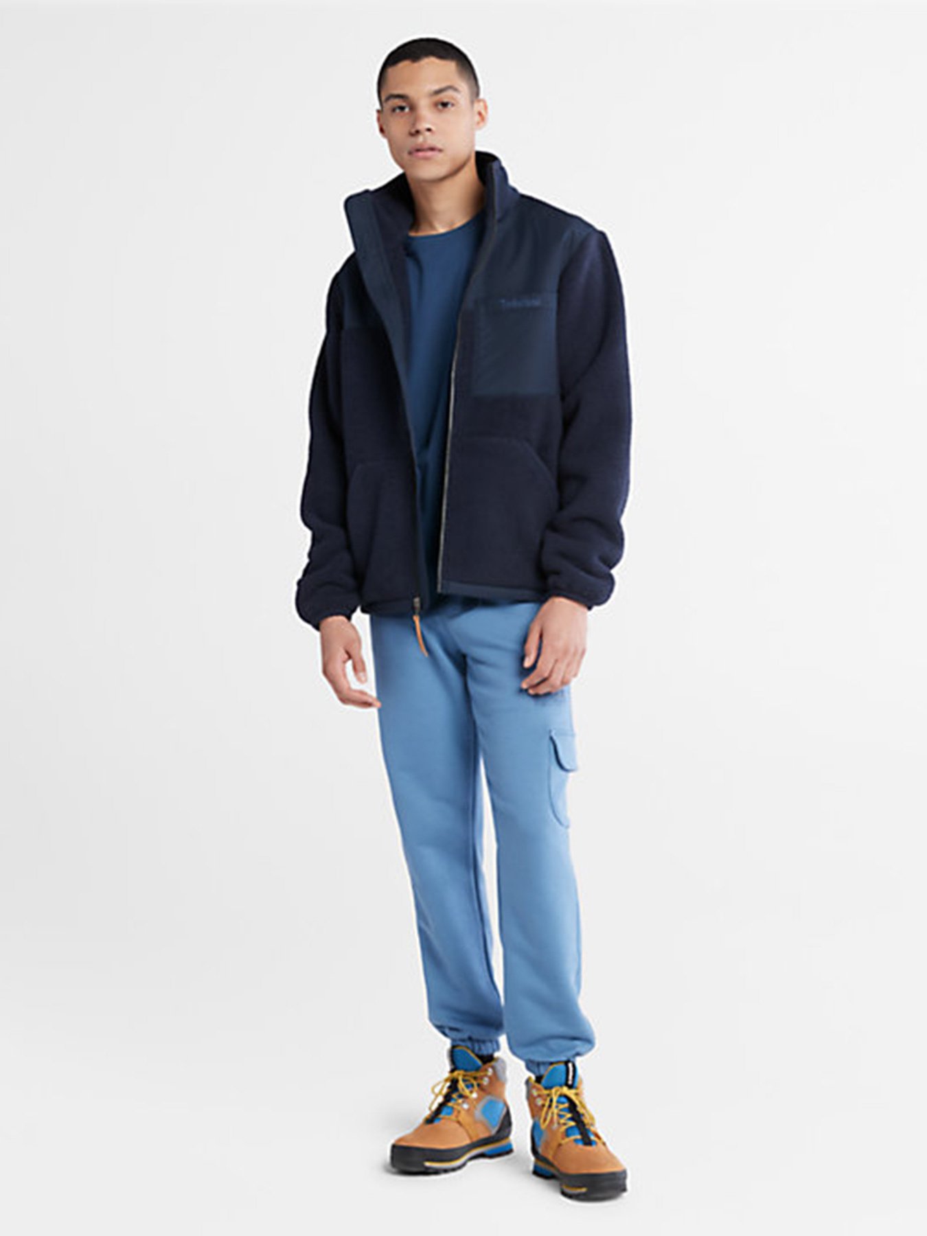 Кофта Timberland High-Pile Zip-Front Fleece Шерпа модель TB0A5XWS433 Фото