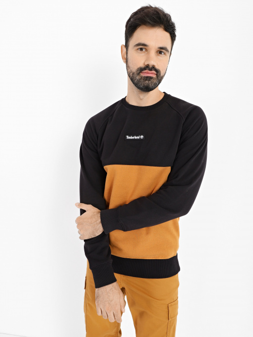 Свитшот Timberland Felpa Cut-and-Sew модель TB0A6C9XP56 Фото