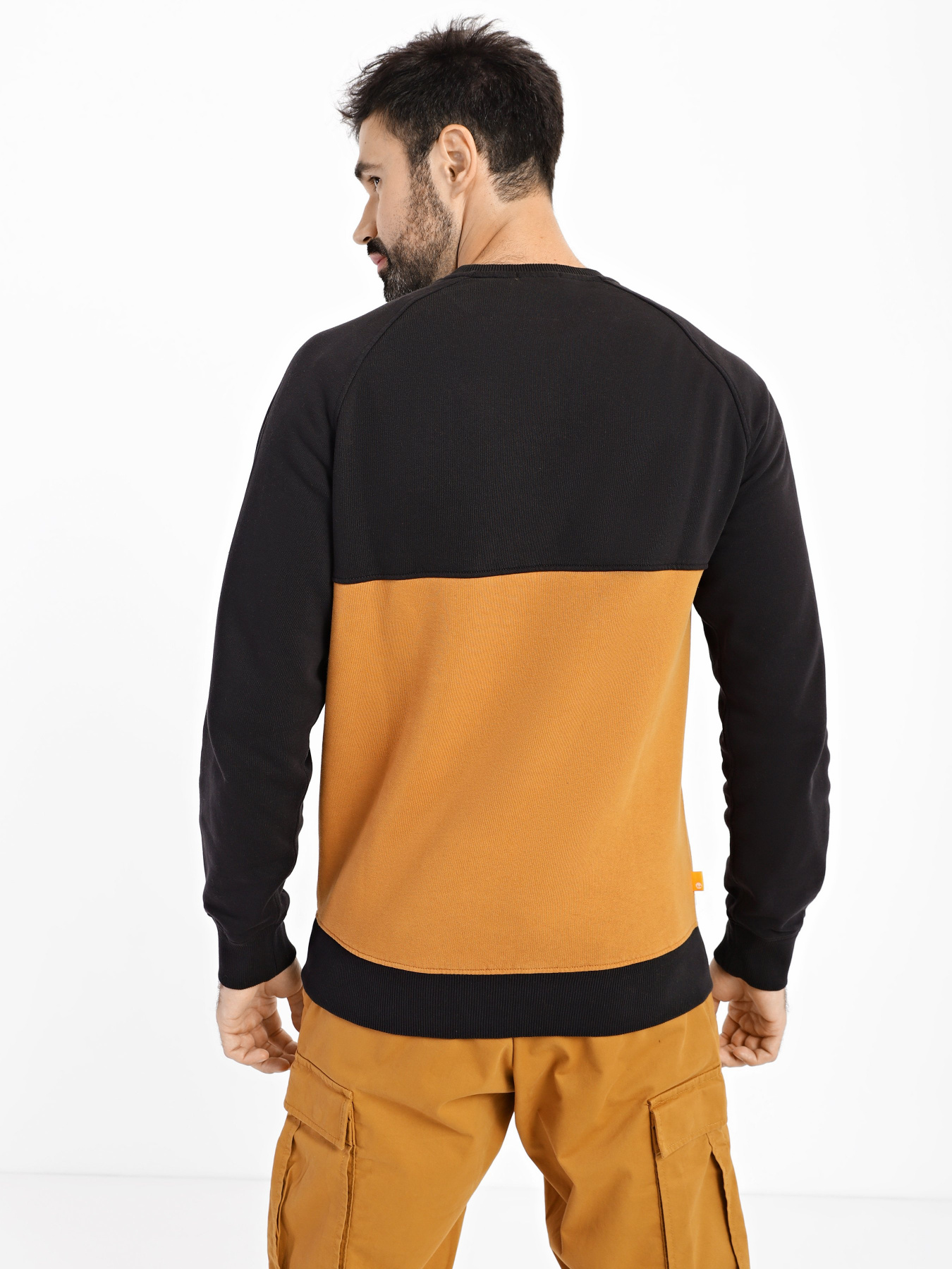 Свитшот Timberland Felpa Cut-and-Sew модель TB0A6C9XP56 Фото