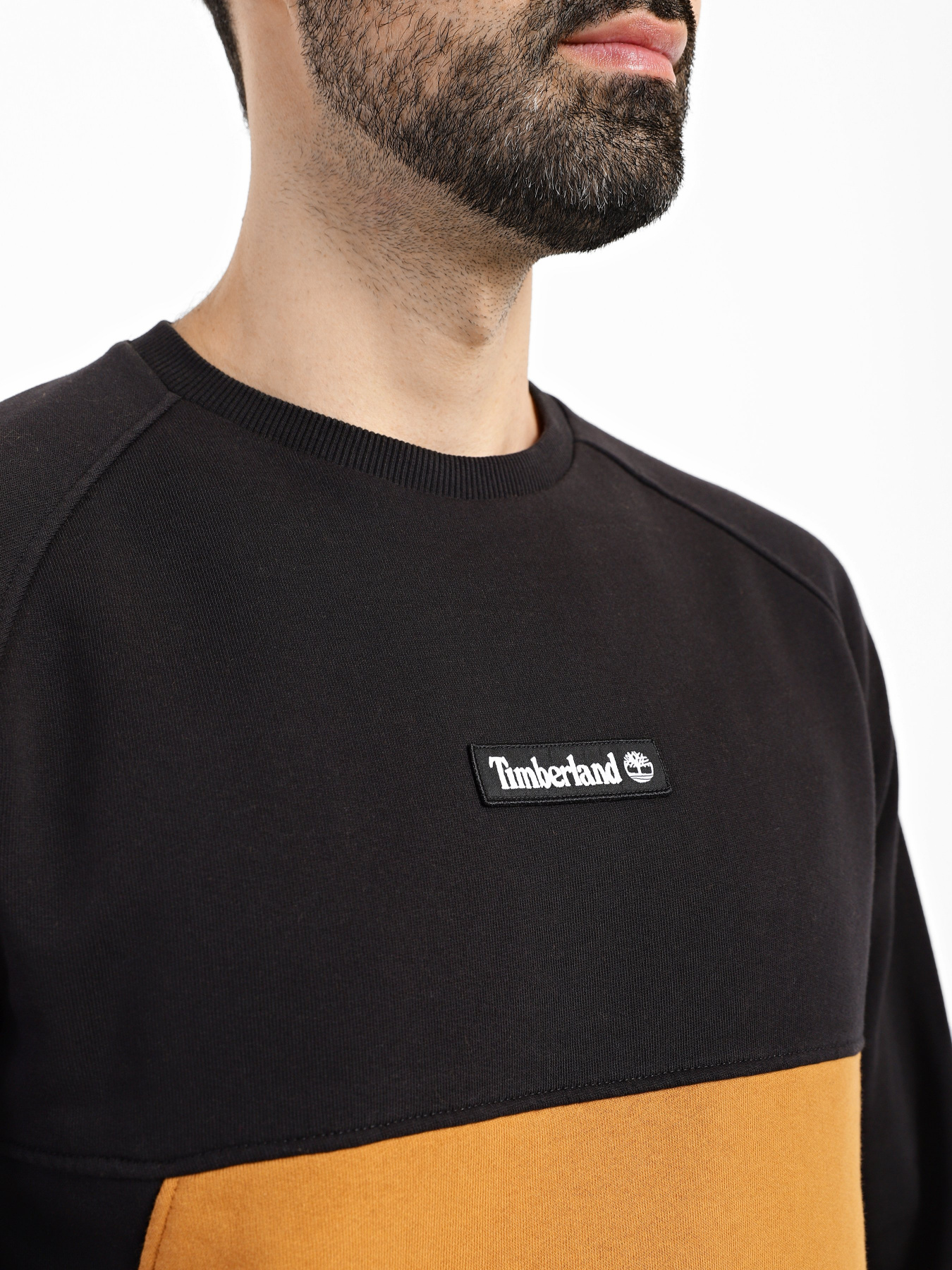 Свитшот Timberland Felpa Cut-and-Sew модель TB0A6C9XP56 Фото