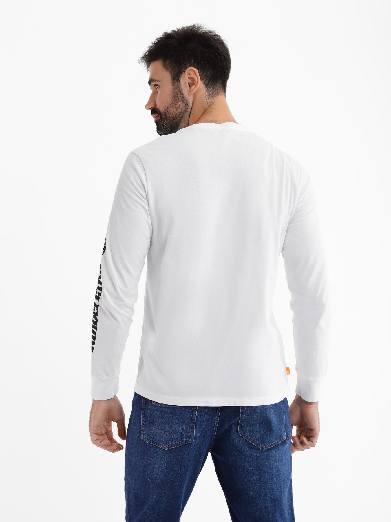 Лонгслив Timberland Stack Logo модель TB0A6CCEP54 Фото