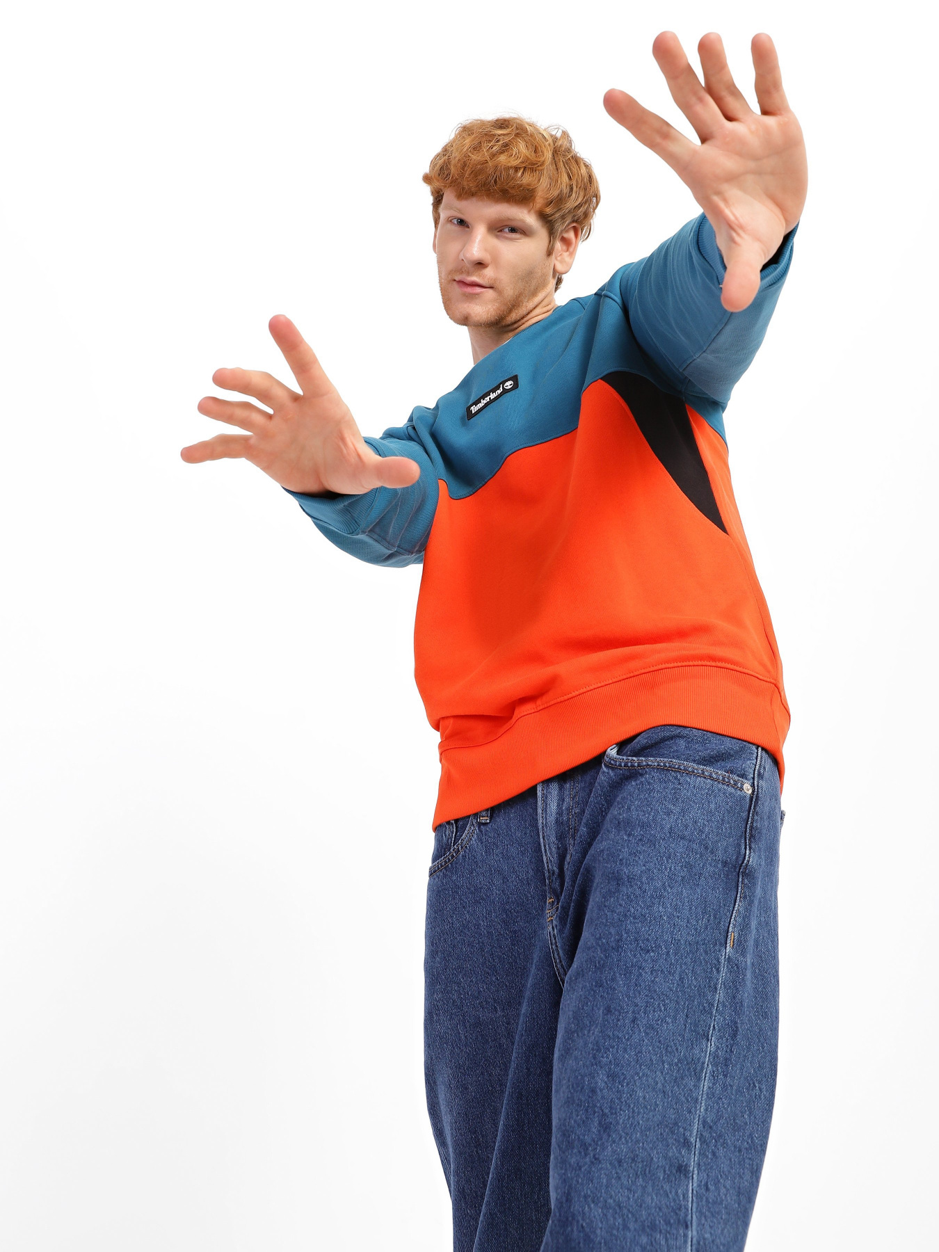 Світшот Timberland Colorblock модель TB0A22KFCE0 Фото