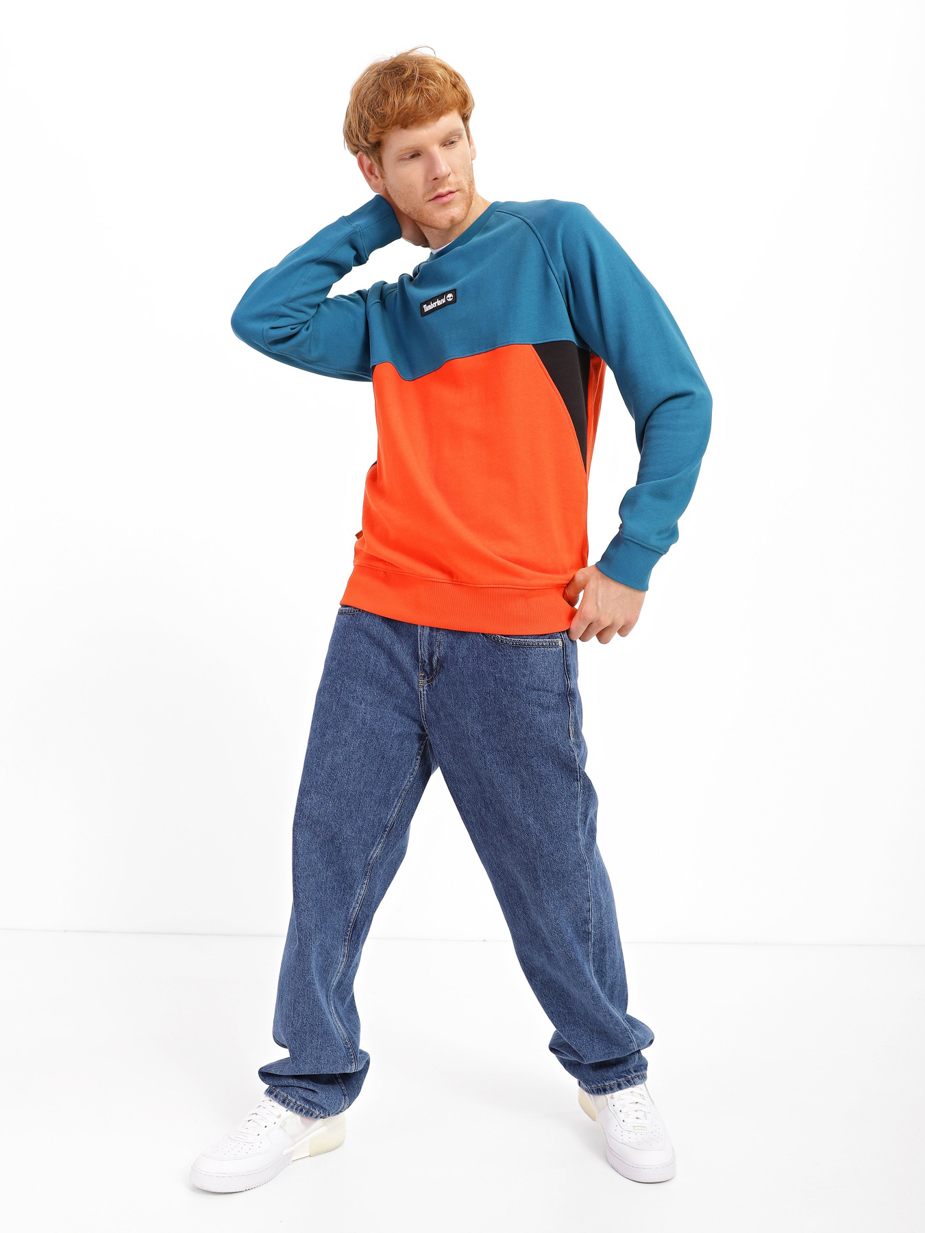 Свитшот Timberland Colorblock модель TB0A22KFCE0 Фото