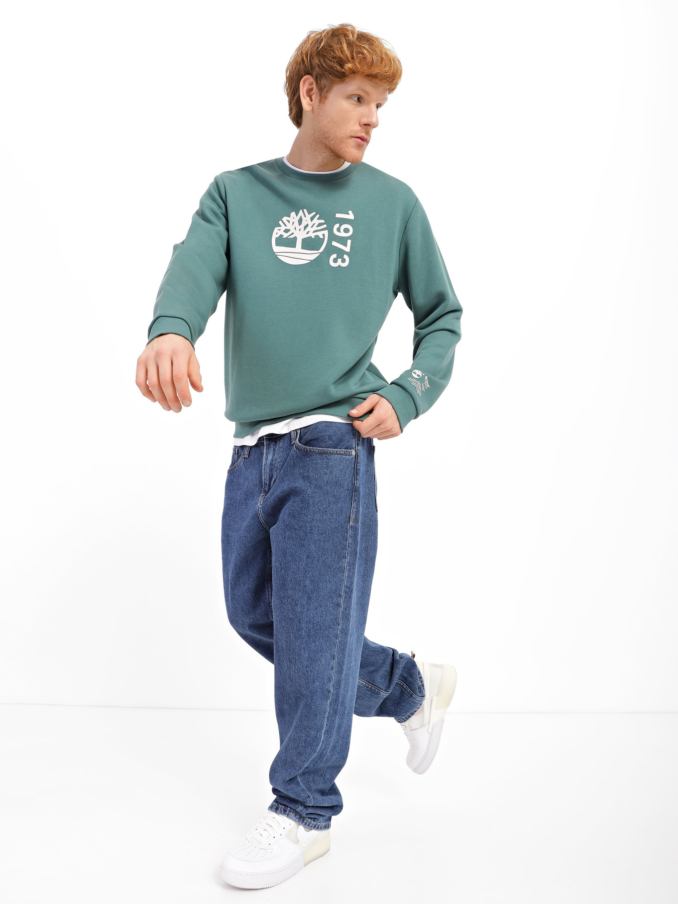 Свитшот Timberland Re-Comfort Crewneck EK+ модель TB0A2G28J74 Фото