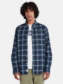 Сорочка повсякденна Timberland Eastham River Stretch Poplin Check модель TB0A26CFB68 Фото