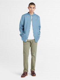Рубашка Timberland LS MILL RIVER LINEN модель TB0A2DC1DJ5 Фото