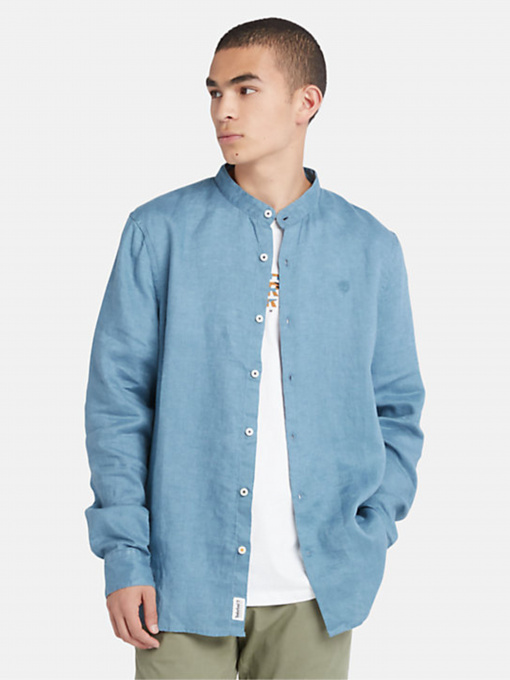 Рубашка повседневная Timberland LS MILL RIVER LINEN модель TB0A2DC1DJ5 Фото