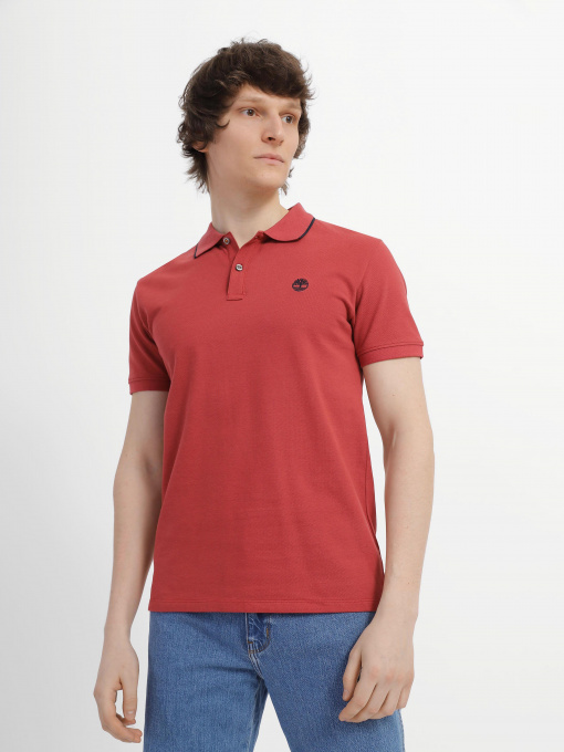 Поло Timberland SS Millers River Collar Neck Print модель TB0A26NFDH9 Фото