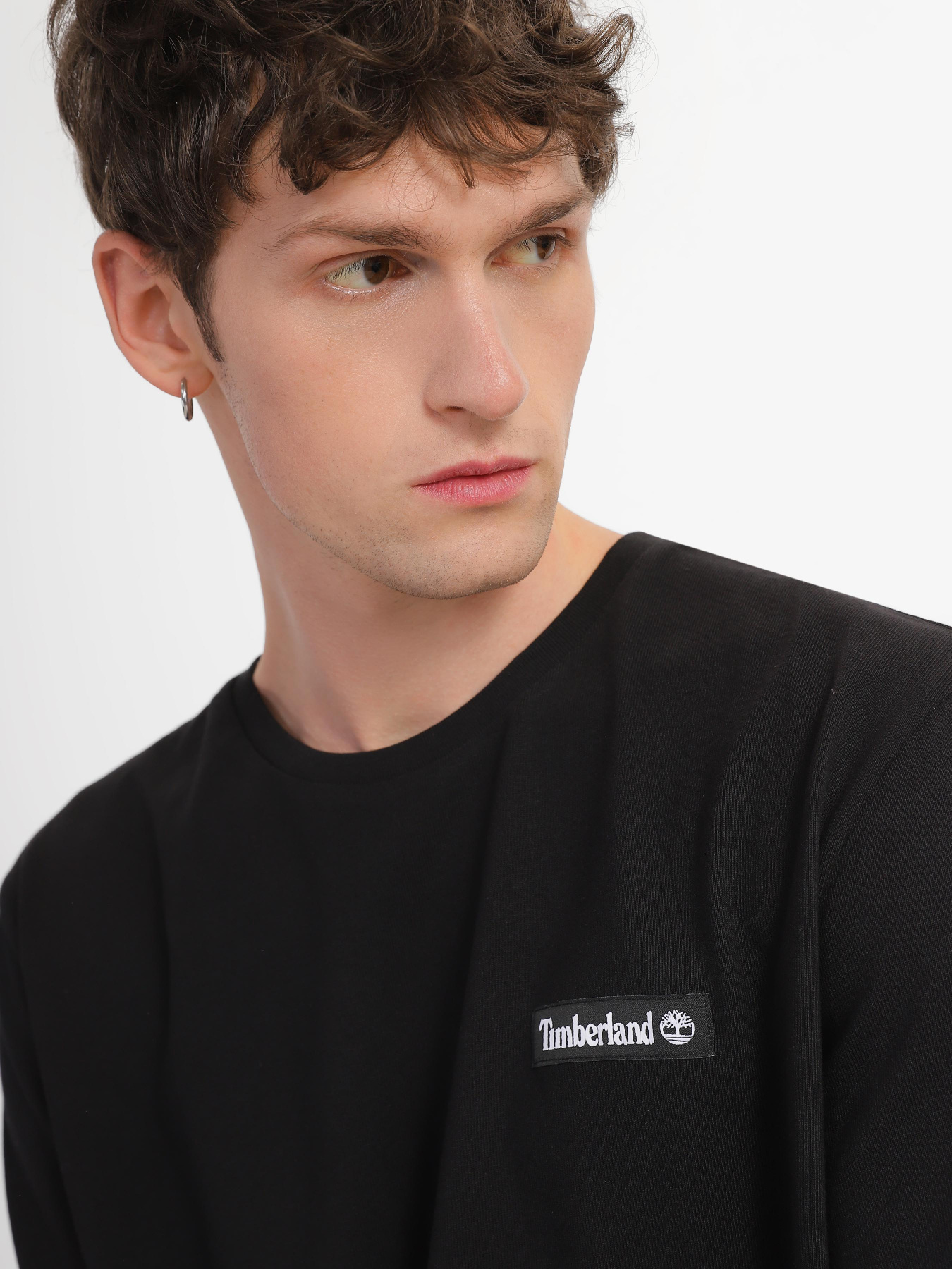 Футболка Timberland Heavyweight Woven Badge модель TB0A6EQF001 Фото