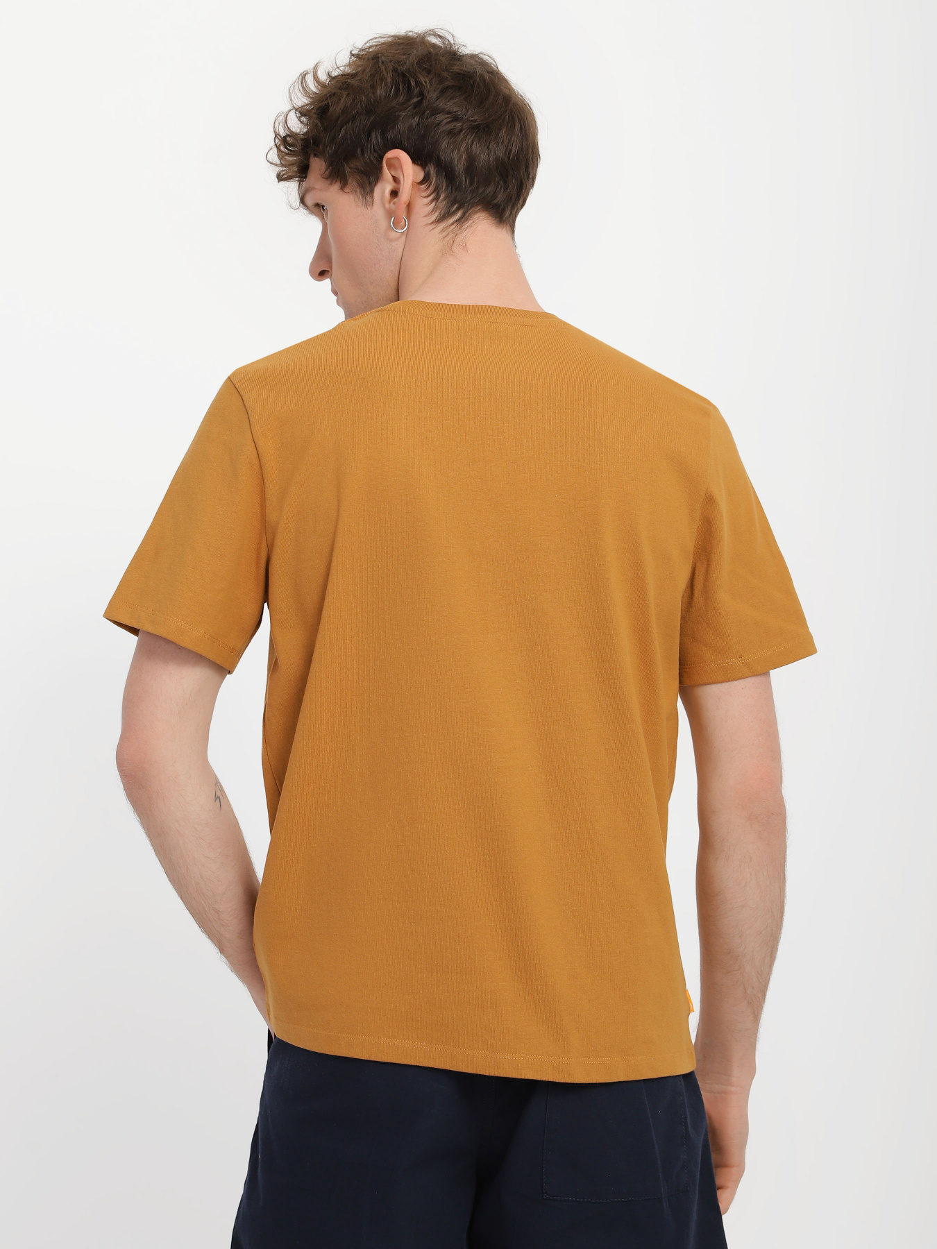 Футболка Timberland SS Heavy Weight Woven Badge модель TB0A6EQFP47 Фото