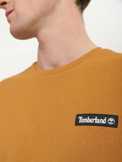 Футболка Timberland SS Heavy Weight Woven Badge модель TB0A6EQFP47 — фото - INTERTOP