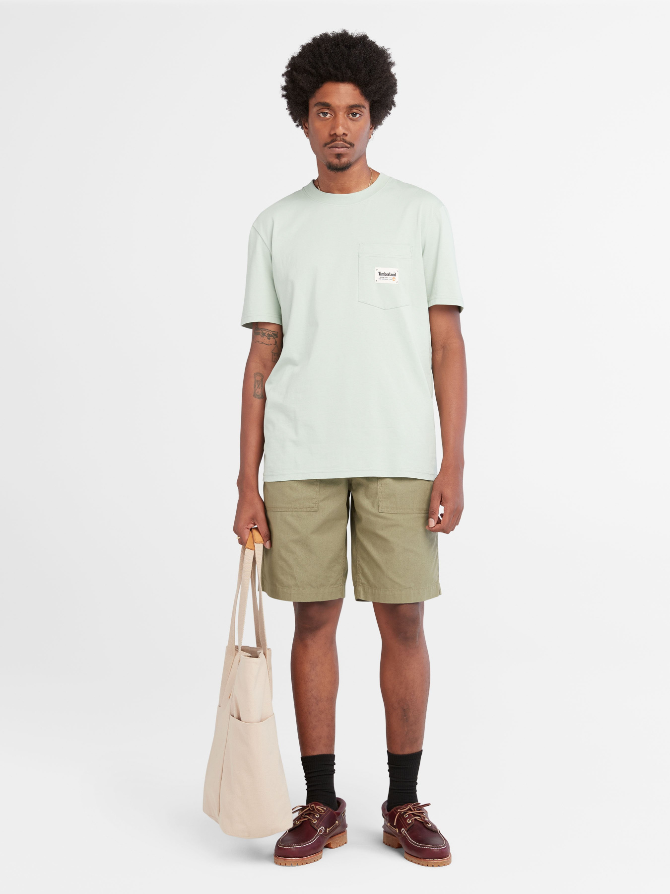 Футболка Timberland POCKET модель TB0A66DSQ43 Фото