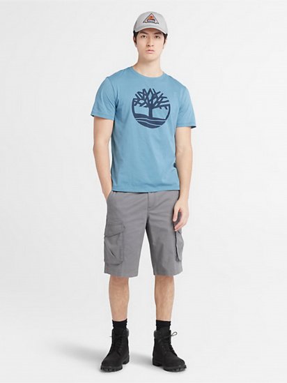 Футболка Timberland Kennebec River Tree Logo модель TB0A2C2RDJ5 — фото 4 - INTERTOP