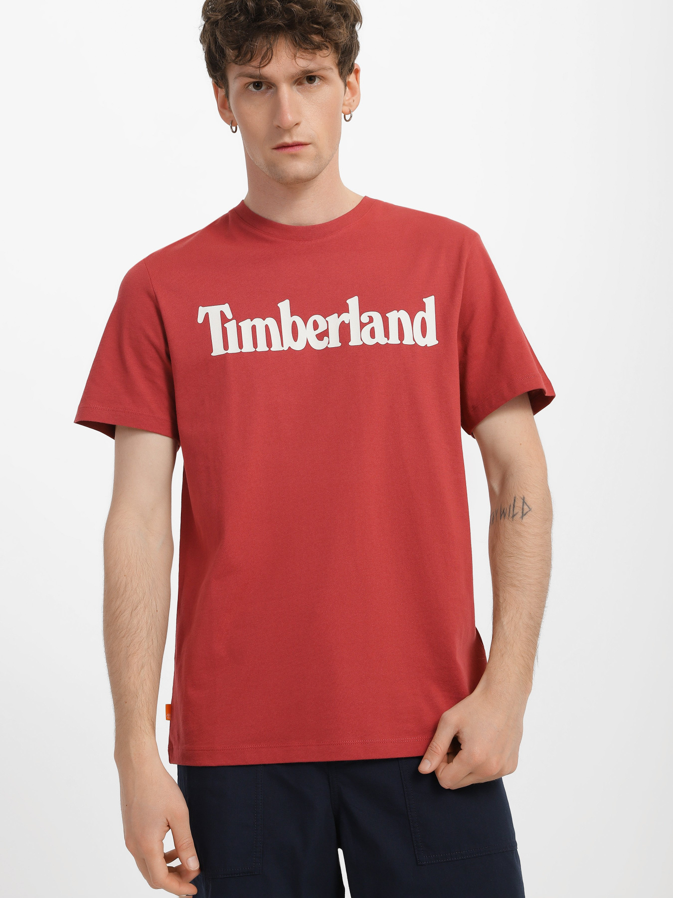 Футболка Timberland Kennebec River Tree Logo модель TB0A2C31DH9 Фото