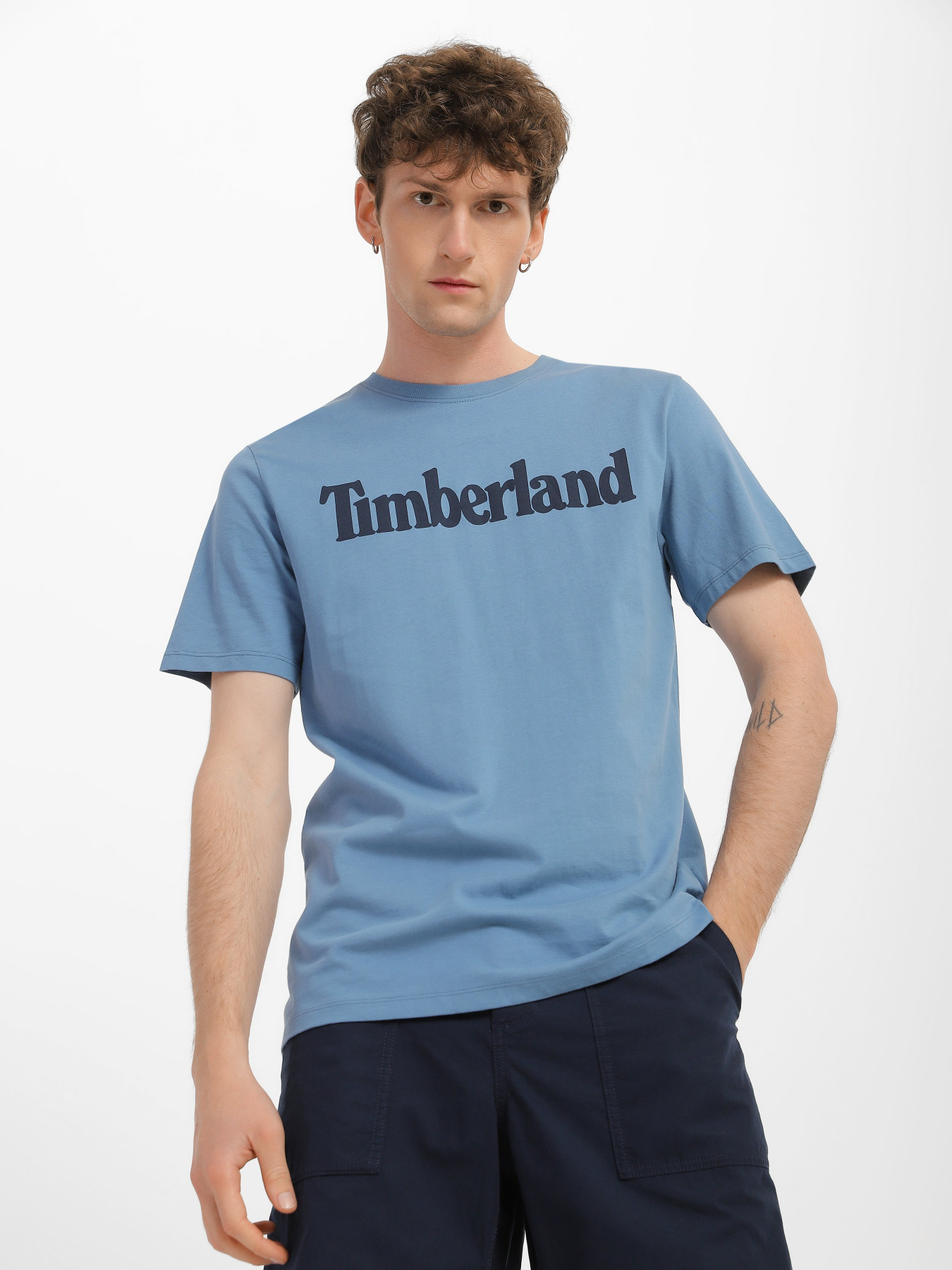 Футболка Timberland Kennebec River Tree Logo модель TB0A2C31DJ5 Фото