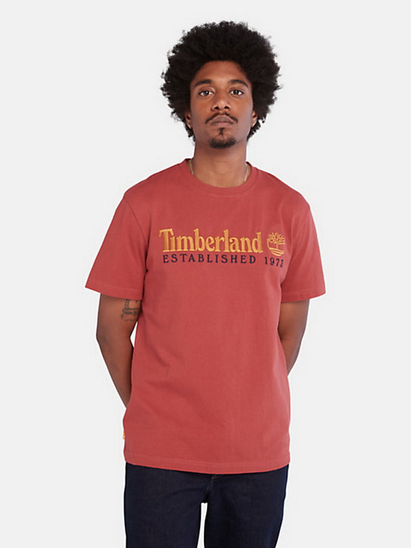 Футболка Timberland Outdoor Est.1973 Linear Logo модель TB0A2CMADH9 Футболка Timberland Outdoor Est.1973 Linear Logo модель TB0A2CMADH9 Фото