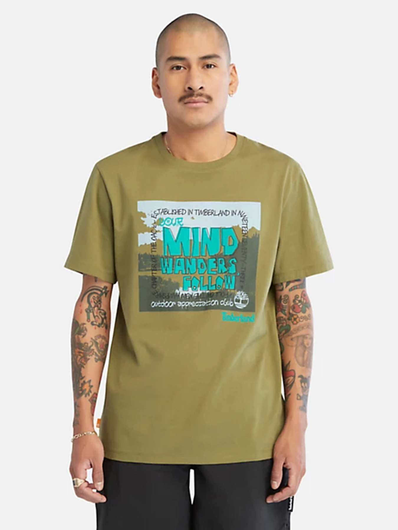 Футболка Timberland SS Outdoor Graphic модель TB0A68NEV46 Футболка Timberland SS Outdoor Graphic модель TB0A68NEV46 Фото