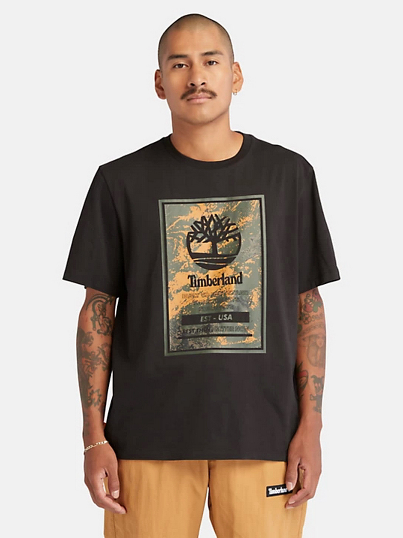 Футболка Timberland All Gender Printed Logo модель TB0A66X1001 Фото
