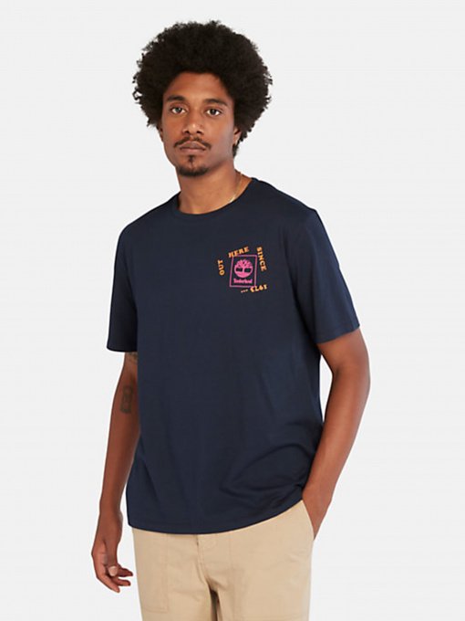 Футболка Timberland Hiking Vintage Graphic модель TB0A671S433 Фото