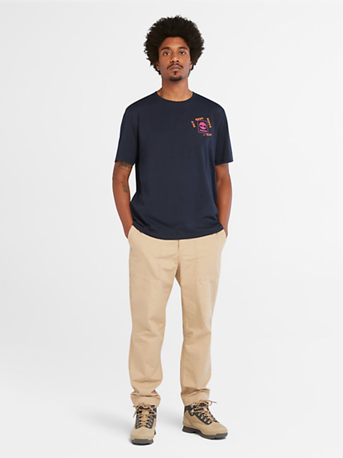 Футболка Timberland Hiking Vintage Graphic модель TB0A671S433 Фото