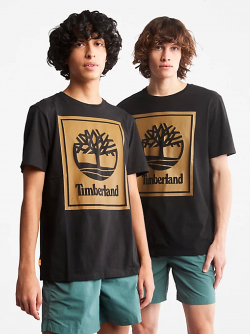 Футболка Timberland Front Stack Logo модель TB0A6CBTP56 Фото