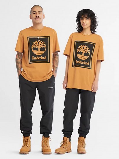 Футболка Timberland Front Stack Logo модель TB0A6CBTP57 — фото 3 - INTERTOP