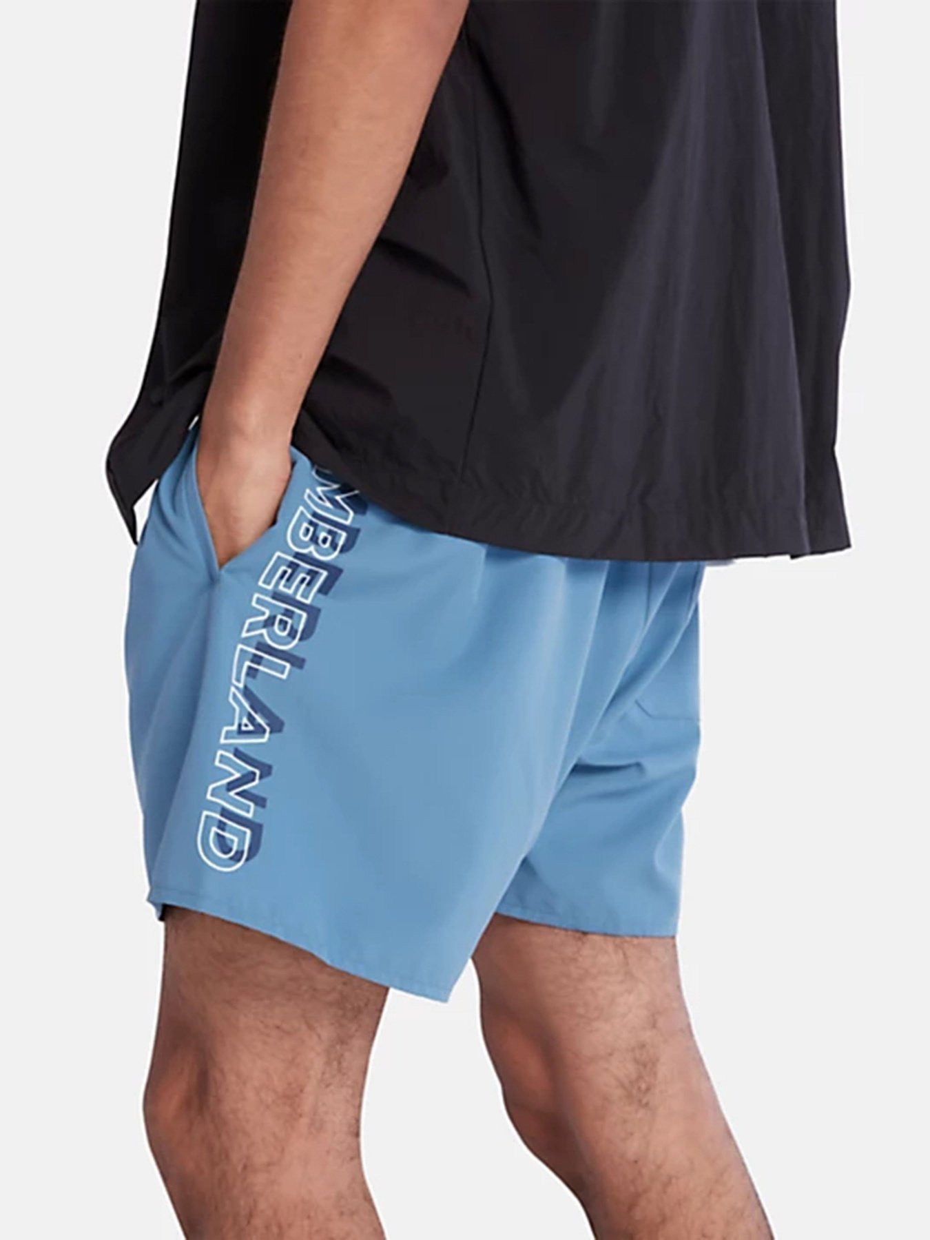 Шорты для плавания Timberland Logo Swimshort модель TB0A26M6DJ5 Фото