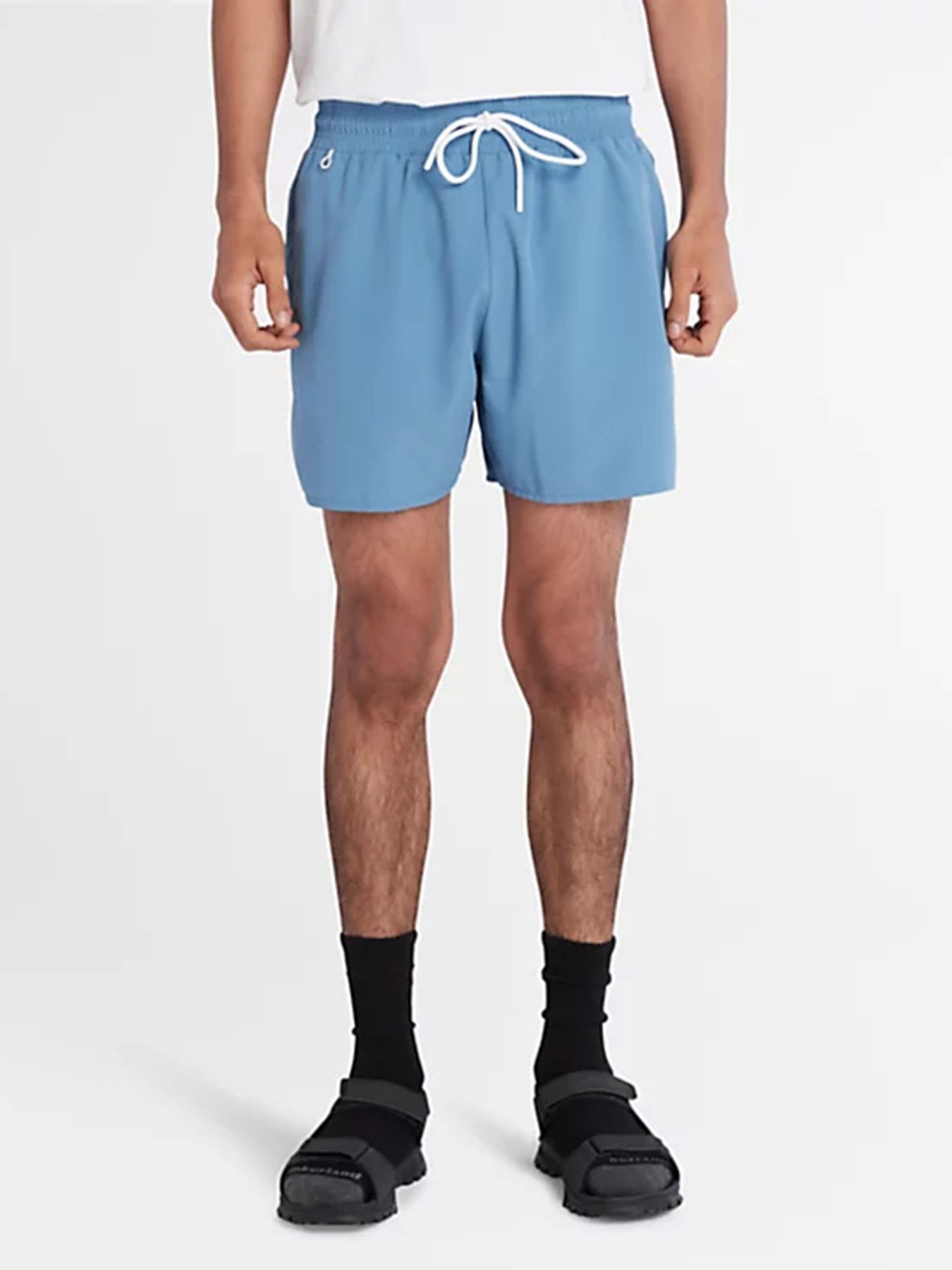 Шорты для плавания Timberland Logo Swimshort модель TB0A26M6DJ5 Фото