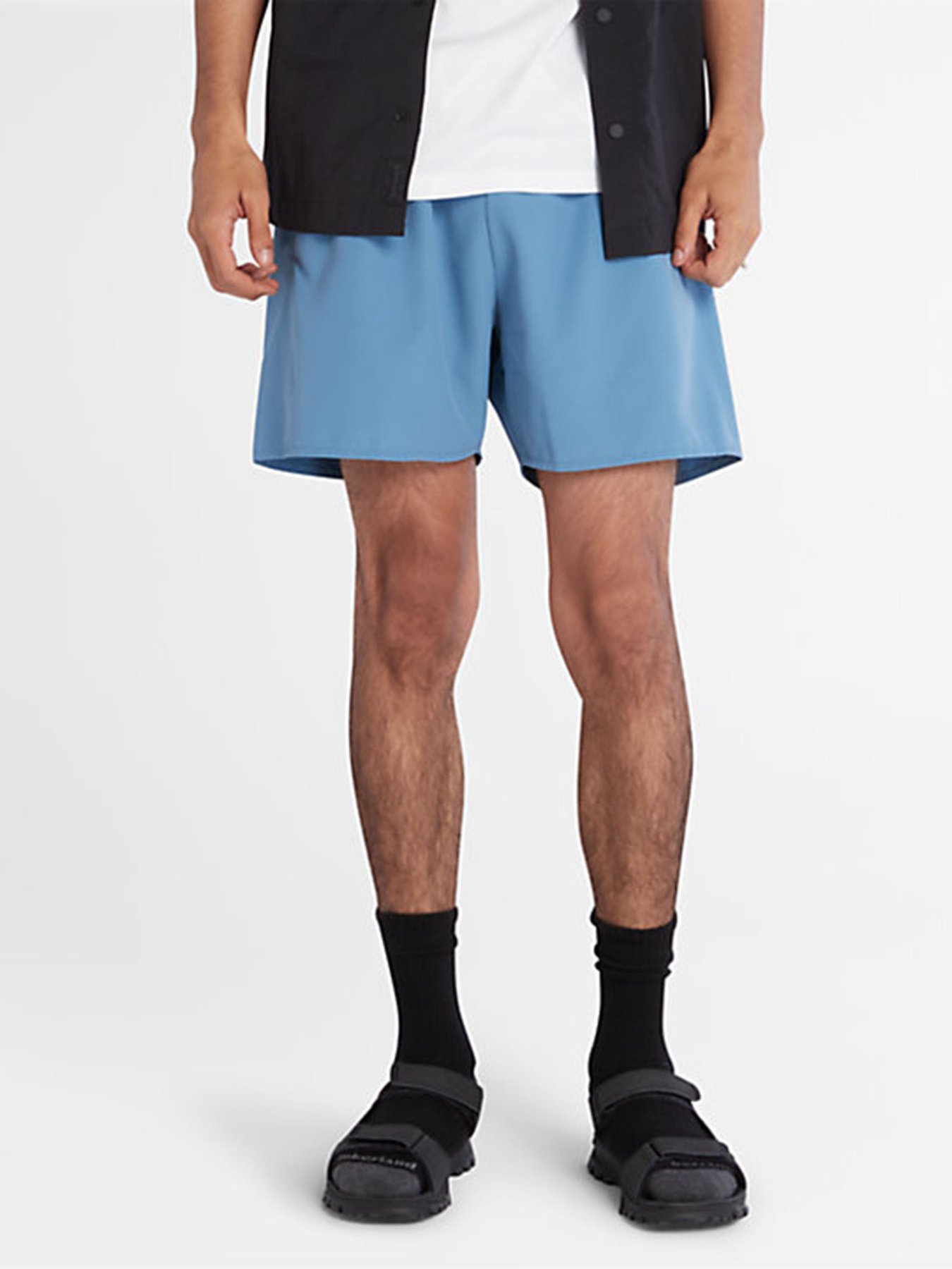 Одежда для пляжа Timberland Logo Swimshort модель TB0A26M6DJ5 Фото