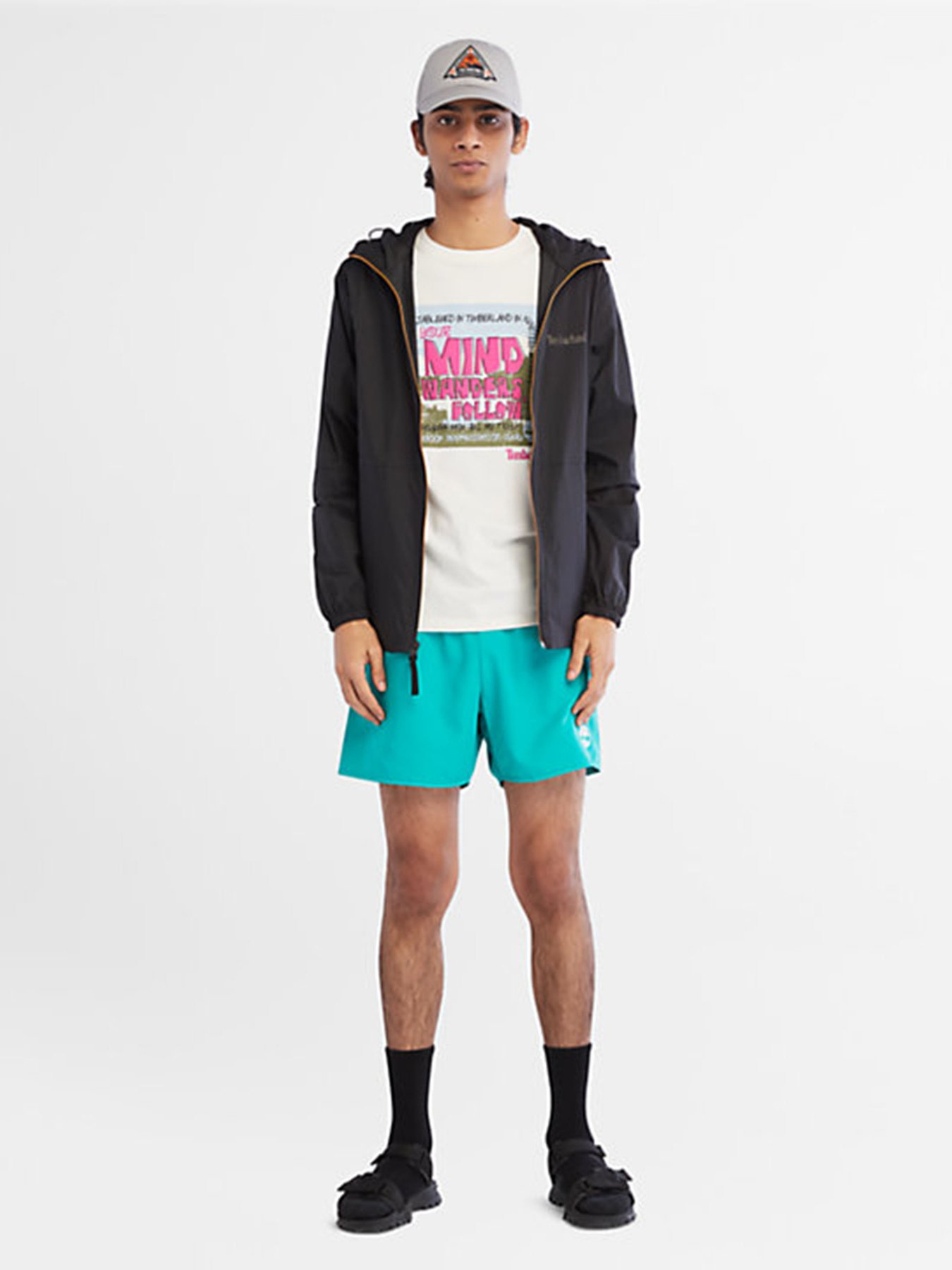 Одежда для пляжа Timberland Sunapee Lake Solid Swimshort модель TB0A2DH7E34 Фото