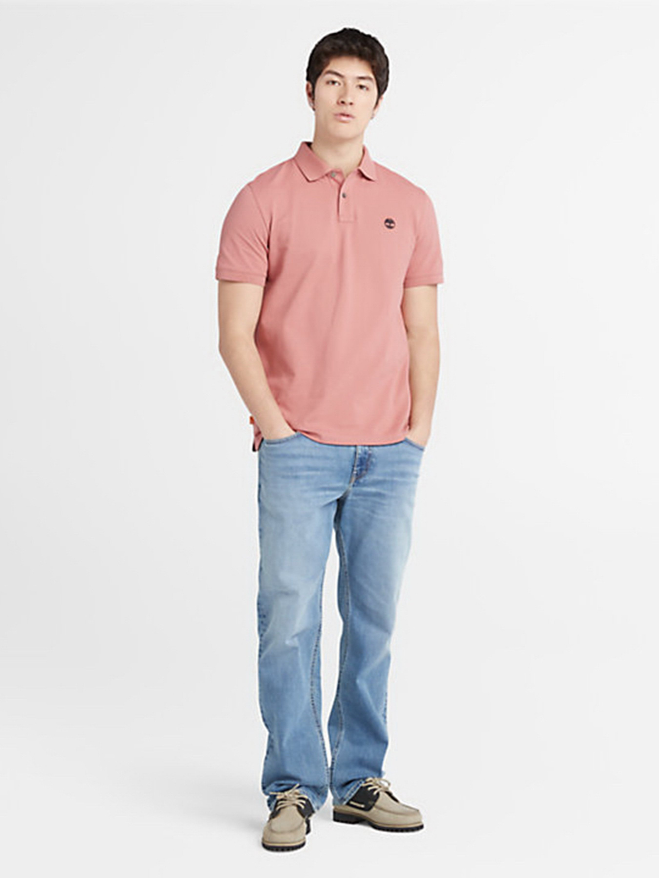 Прямі джинси Timberland Stretch Core Indigo модель TB0A6CQEBQ832 Фото