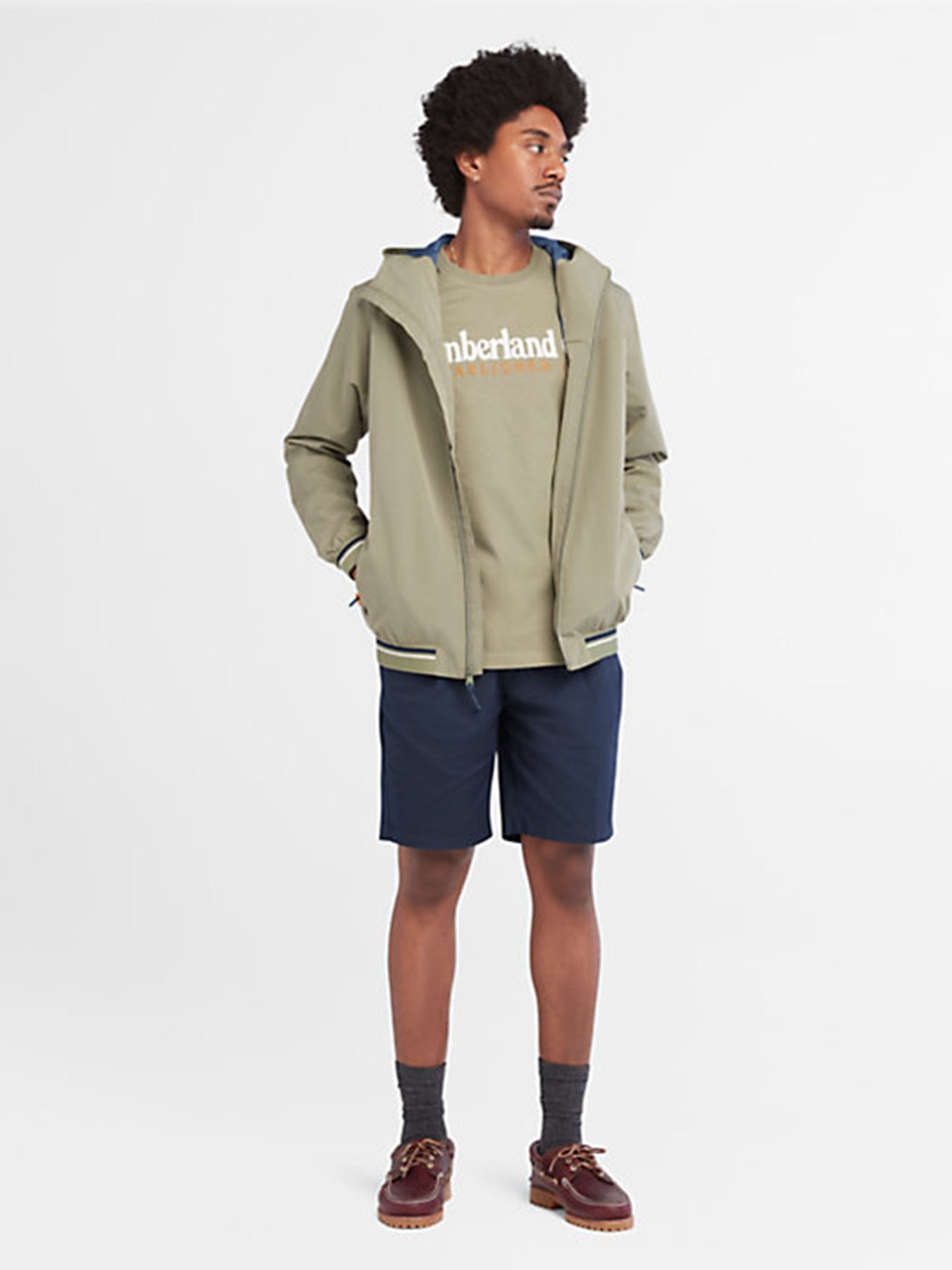 Повседневные шорты Timberland Cotton Linen модель TB0A65SS433 Фото