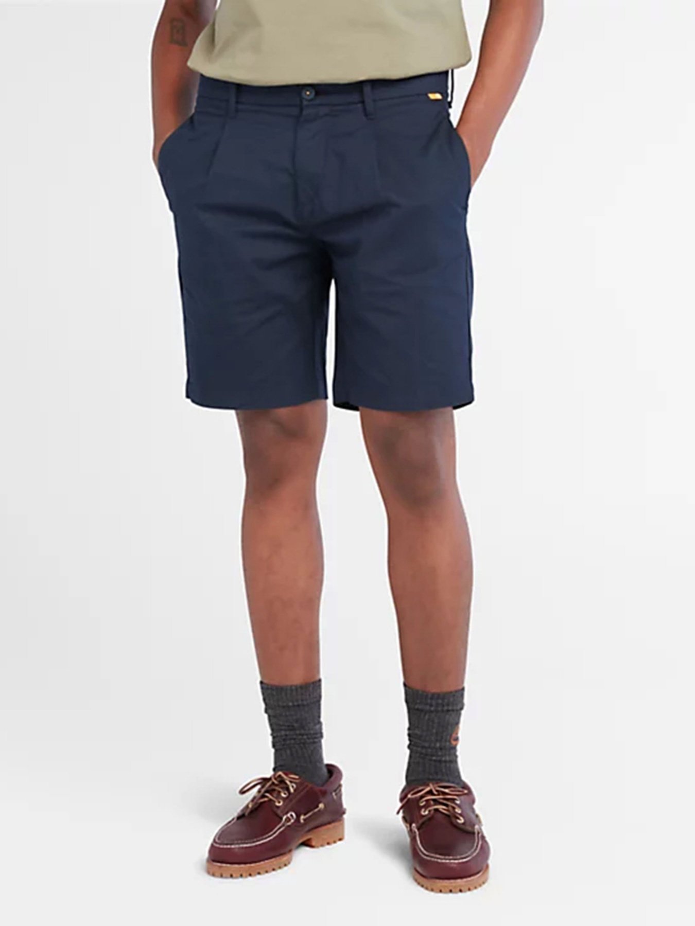 Повседневные шорты Timberland Cotton Linen модель TB0A65SS433 Фото