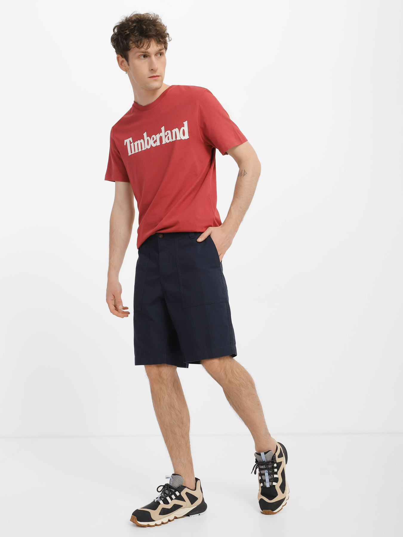 Шорти Timberland Outdoor Heritage Logo модель TB0A6BJ6433 Фото