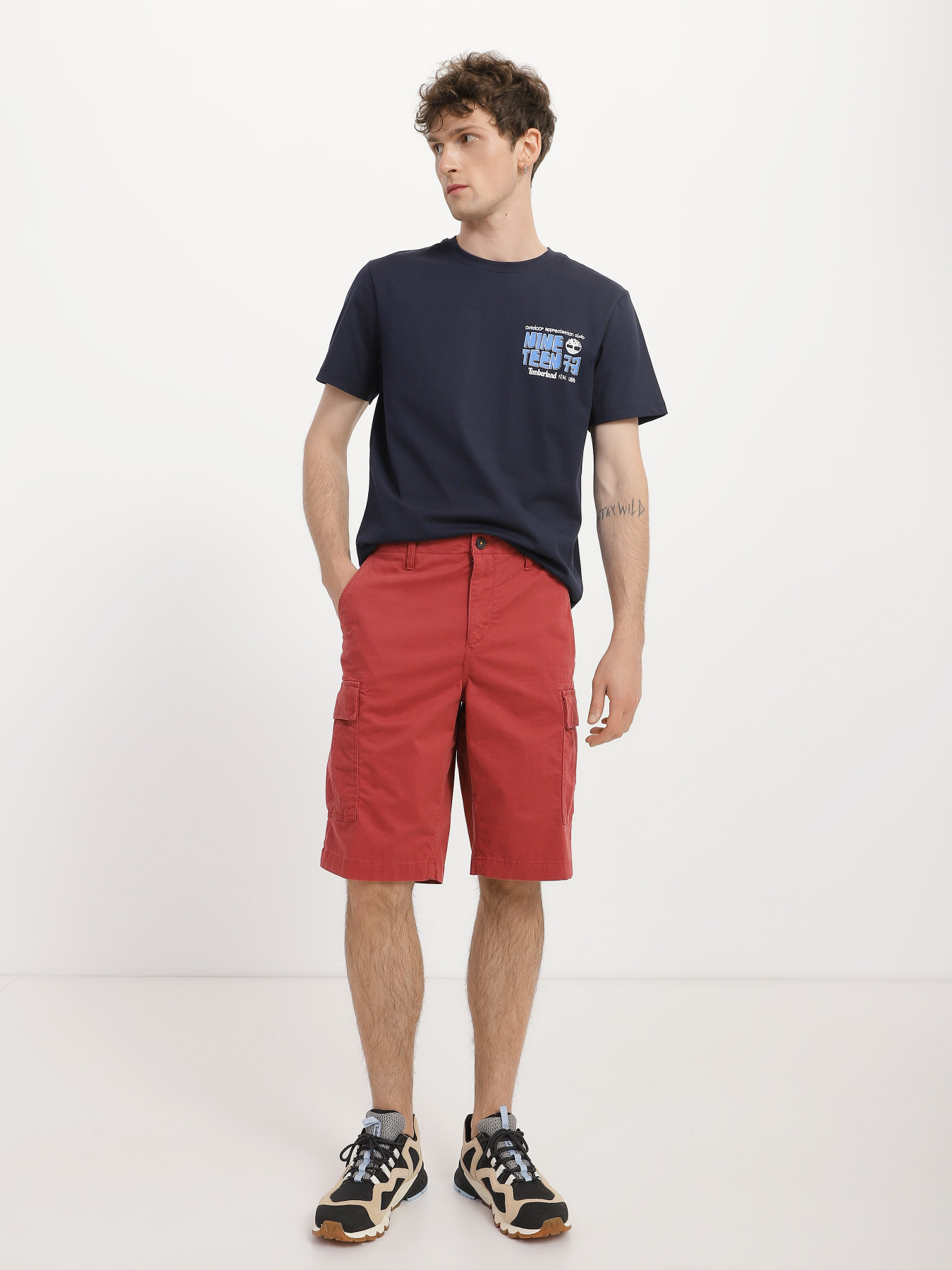 Повсякденні шорти Timberland Outdoor Relaxed Cargo модель TB0A25E4DH9 Фото