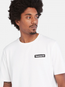 Футболка Timberland SS Heavy Weight Woven Badge модель TB0A6EQF100 Фото