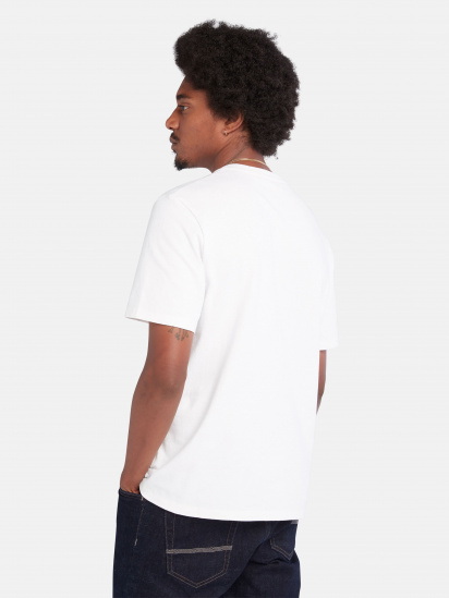 Футболка Timberland SS Heavy Weight Woven Badge модель TB0A6EQF100 — фото - INTERTOP