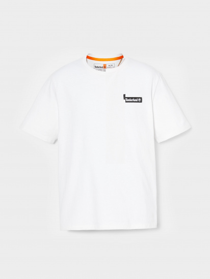 Футболка Timberland SS Heavy Weight Woven Badge модель TB0A6EQF100 — фото 4 - INTERTOP