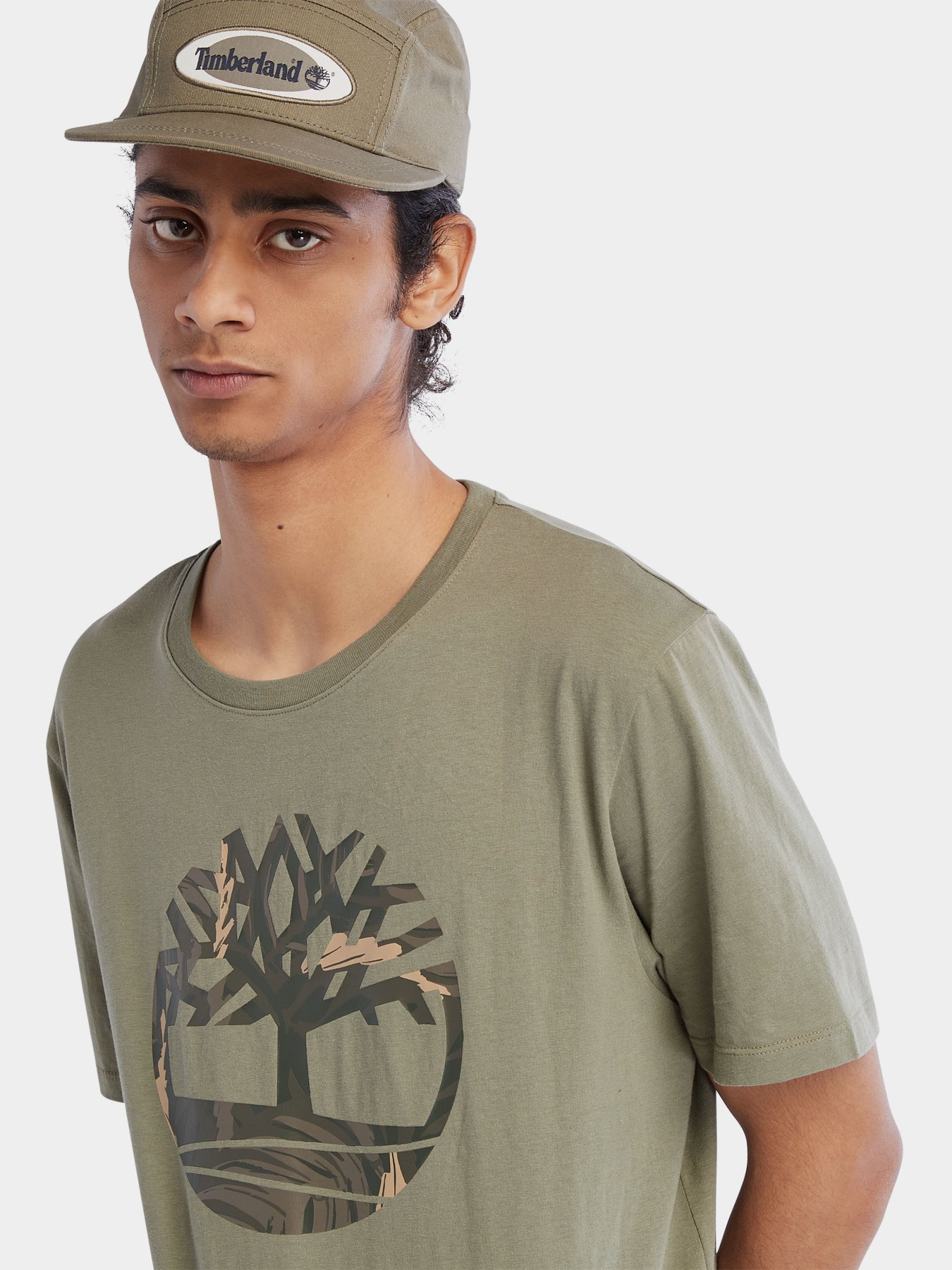 Футболка Timberland Tree Logo Camo модель TB0A68VH590 Фото