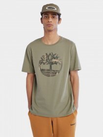 Футболка Timberland Tree Logo Camo модель TB0A68VH590 Фото