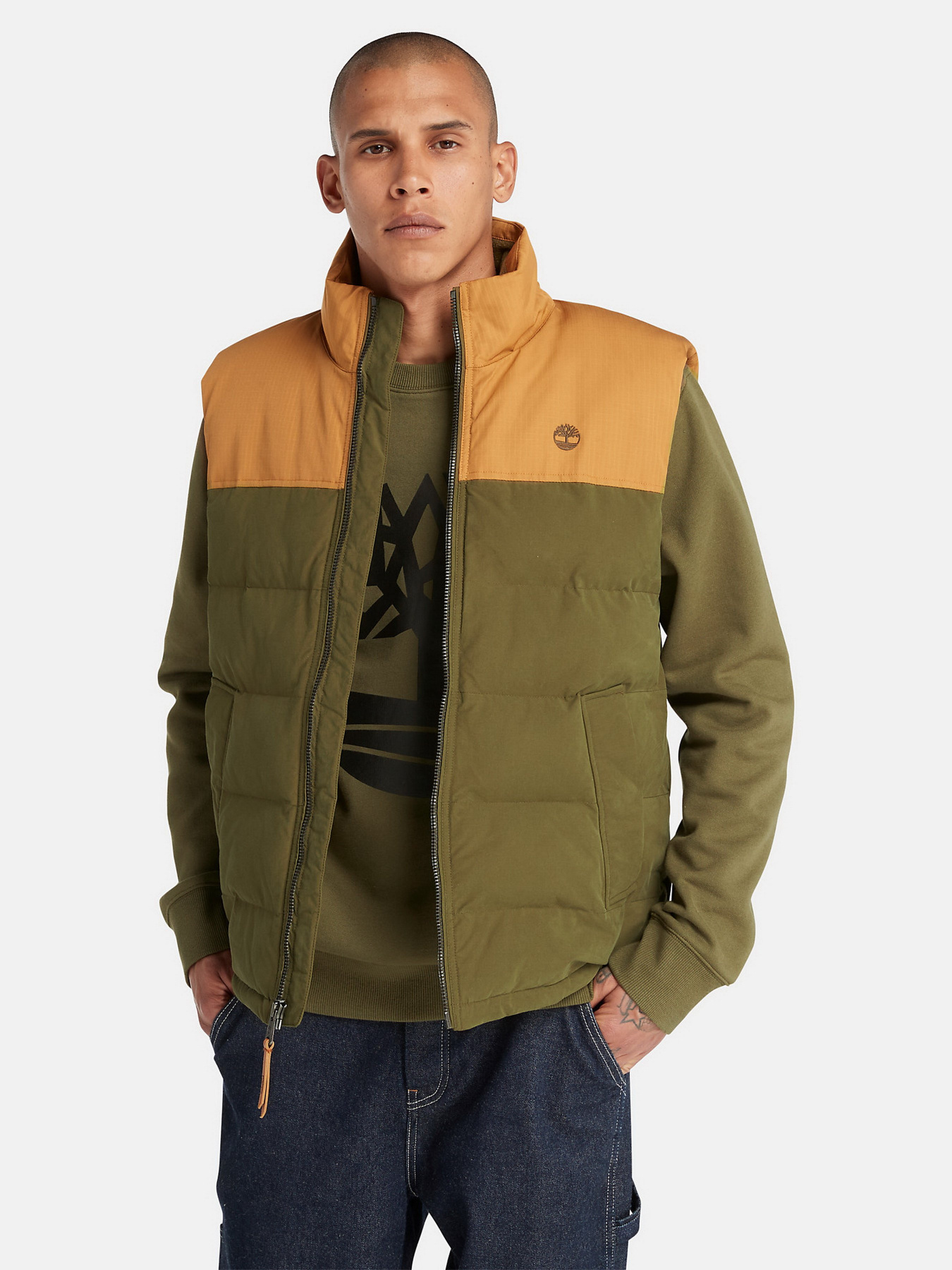 Жилет с утеплителем Timberland Welch Mountain Puffer модель TB0A22XMEB6 Фото