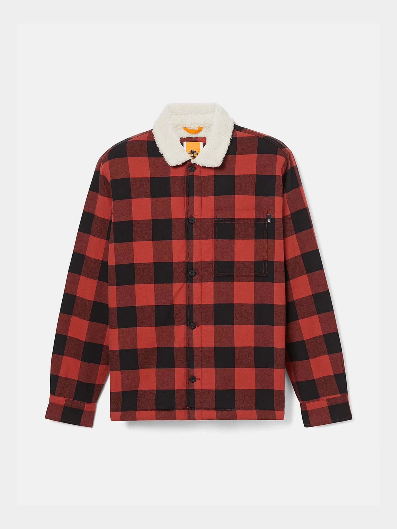 Демисезонная куртка Timberland Buffalo Plaid High Pile Fleece-lined модель TB0A6FWNDW8 Фото